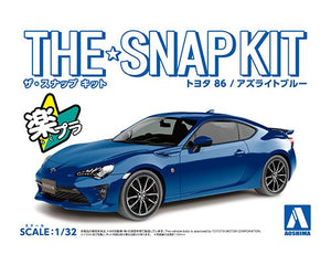 Aoshima - 1/32 Toyota 86 Azurite Blue (The Snap Kit)