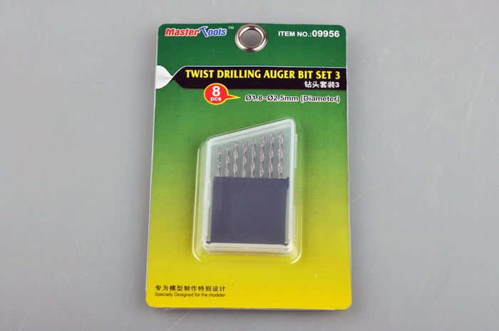 Master Tools - Twist Drilling Auger Bit Set 3 (1.8 - 2.5mm Dia.)