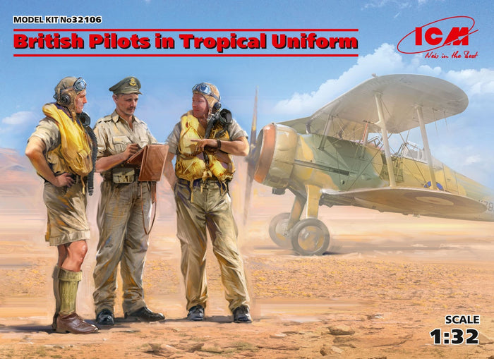 ICM - 1/32 British Pilots Tropical Uniform (1939-1942)
