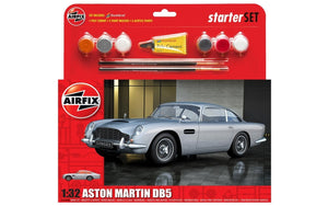 Airfix - 1/32 Aston Martin Db5 - Silver (Starter Set Incl.Paint)