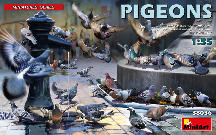Miniart - 1/35 Pigeons