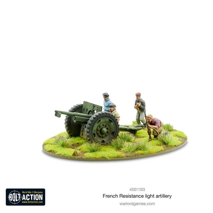 Warlord - Bolt Action  French Resistance Light Artillery