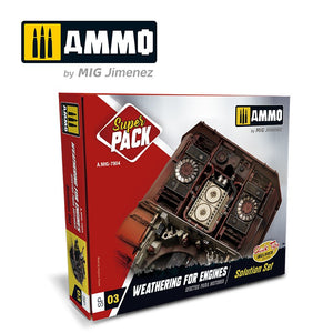 AMMO - 7804 SUPER PACK Weathering for Engines