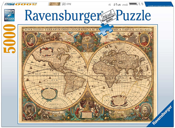 Ravensburger - Antique World Map (5000pcs)