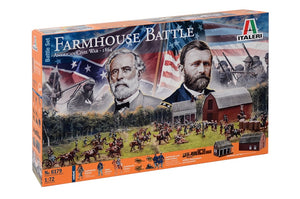 Italeri - 1/72 American Civil War Farmhouse Battle Set