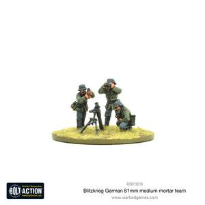 Warlord - Bolt Action  Blitzkrieg German Medium Mortar Team (1939-42) (Revised)