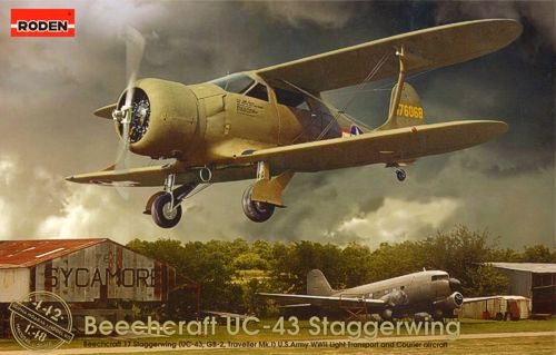 Roden - 1/48 Beechcraft UC-43 Staggerwing