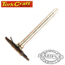 Tork Craft - Mini Nylon Bristle Brush Wheel 22.2mm Dia x 3.2mm Shank