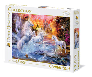 Clementoni - Wild Unicorns (1500pcs)