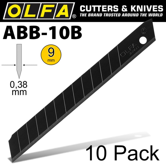 Olfa - Excel Blades (Black) (10pk)