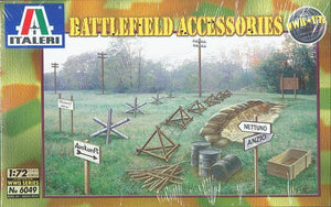 Italeri - 1/72 WWII Battlefield Accessories