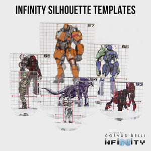Warsenal - Infinity Silhouette Templates - Set 1-7