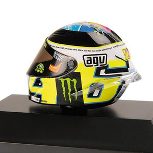 Minichamps - 1/10 AGV Helmet (V. Rossi) MotoGP Misano 2013