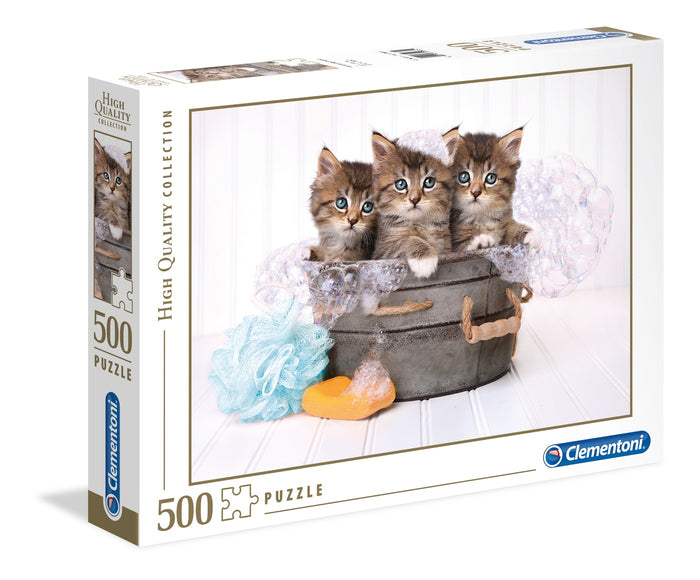 Clementoni - Kittens & Soap (500pcs)