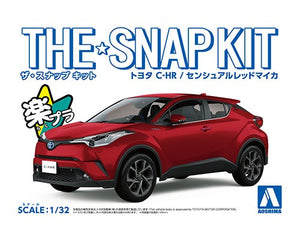 Aoshima - 1/32 Toyota C-HR Sensual Red Mica (The Snap Kit)