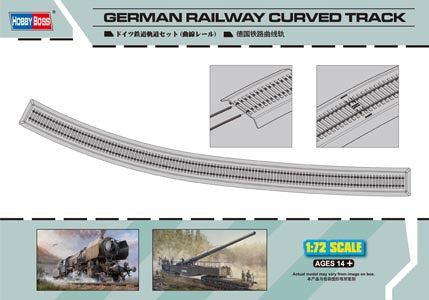 Hobby Boss - 1/72 German Railway Curved Track