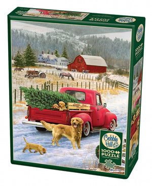 Cobble Hill - Christmas on the Farm (1000pcs)
