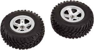 Traxxas - 5875 - Tires & Wheels Assembled (2WD front) (2) (SL)