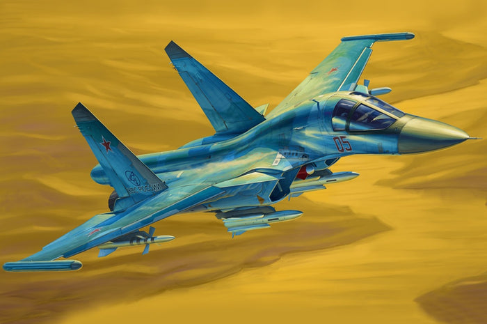 Hobby Boss - 1/48 Sukhoi SU-34 Full Back Fighter-Bomber (81756)