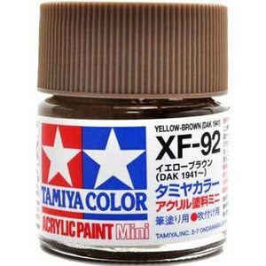 Tamiya - XF-92 Yellow-Brown Mini Acrylic 10ml