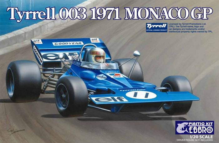 Ebbro - 1/20 Tyrrell 003 Monaco GP 1971