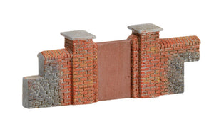 Hornby - Brick Walling Gate & Piers (R8979)