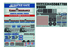 Tamiya - 1/14 R/C Racing Truck Stickers