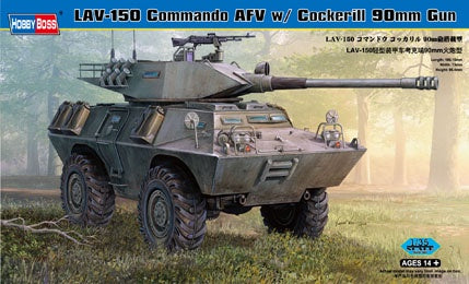 Hobby Boss - 1/35 LAV-150 Commando AFV w/ Cockerill 90mm Gun