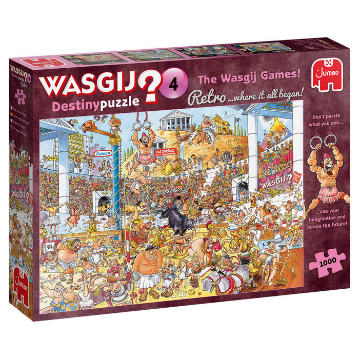 Jumbo - WASGIJ Retro 4 - The Wasgij Games! (1000pcs)