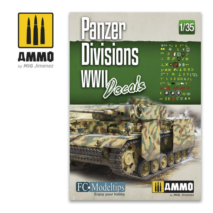 AMMO - 1/35 Panzer Divisions WWII Decals