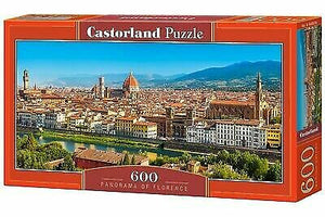 Castorland - Panorama of Florence (600pcs)