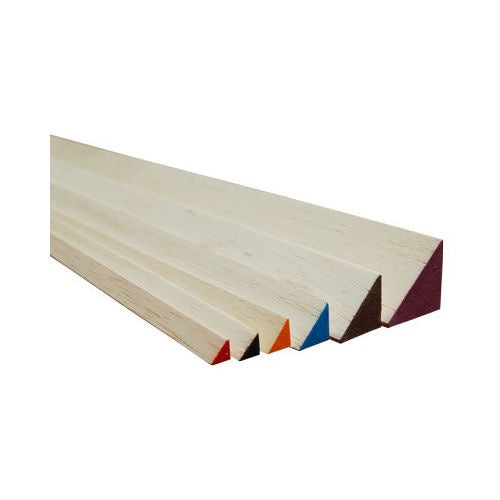 Balsa - Rectangle 6 x 12mm x 915mm (Green)