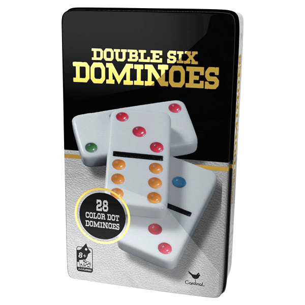 Classic Double 6 Colour Dominoes