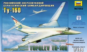 Zvezda - 1/144 Russian Supersonic Strategic Bomber Tu-160