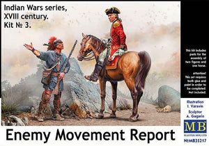 Master Box - 1/35 Enemy Movement Report - Indian War Series