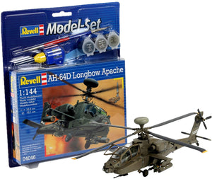 Revell - 1/144 AH-64D Longbow Apache (Model set Incl.Paint)