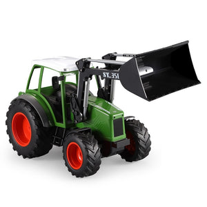Double Eagle - 1/16 R/C Agricultural Tractor w/ Bucket (USB Charger)