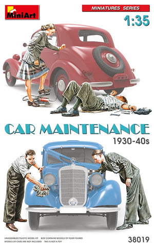 Miniart - 1/35 Car Maintenance 1930-40s