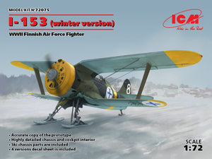 ICM - 1/72 I-153 (Winter Version) Finnish Air Force