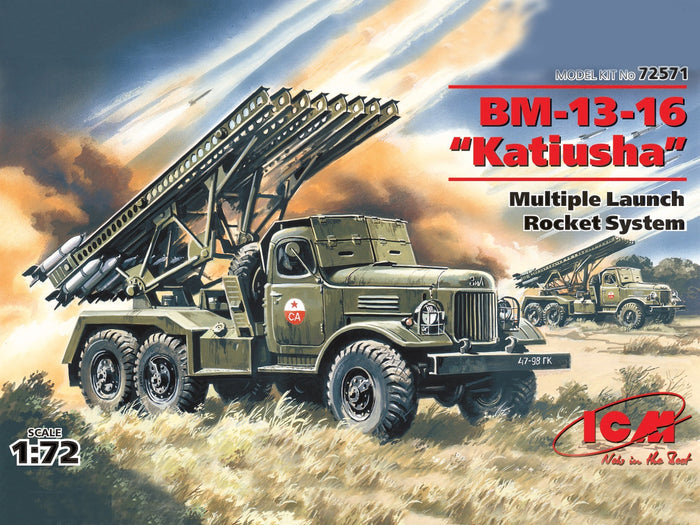 ICM - 1/72 BM-13-16 "Katiusha" Multiple Launch Rocket System