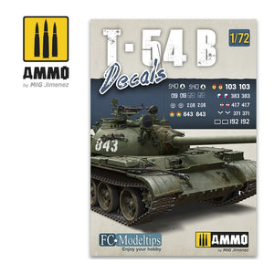 AMMO - 1/72 T-54B. Decals