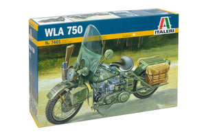 Italeri - 1/9 U.S. Army WWII WLA 750 Motorcycle