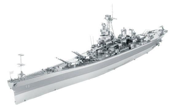 Metal Earth - USS Missouri (BB-63) (Iconix)