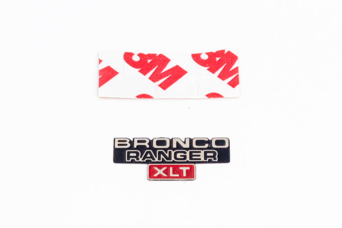 BigHorn RC - Bronco Color Stereo Metal Label
