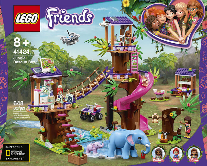 LEGO 41424 - Jungle Rescue Base