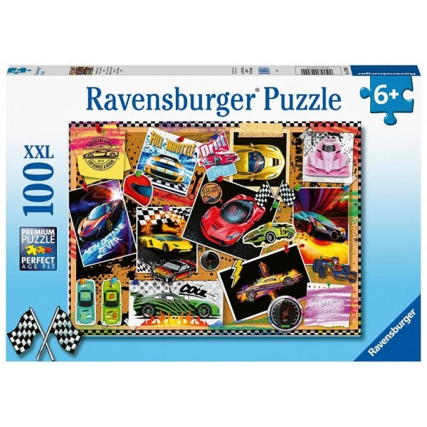 Ravensburger - Dream Cars (100pcs) XXL Puzzle