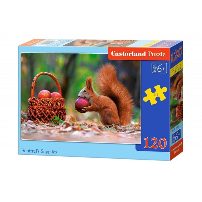 Castorland - Squirrel's Supplies (120pcs)