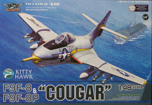 Kitty Hawk - 1/48 Grumman F9F-8/F9F-8P "Cougar"