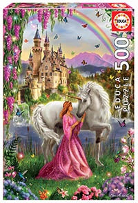 Educa - Fairy and Unicorn (500pcs)