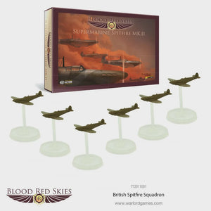Warlord - Blood Red Skies British Spitfire MK.II Squadron